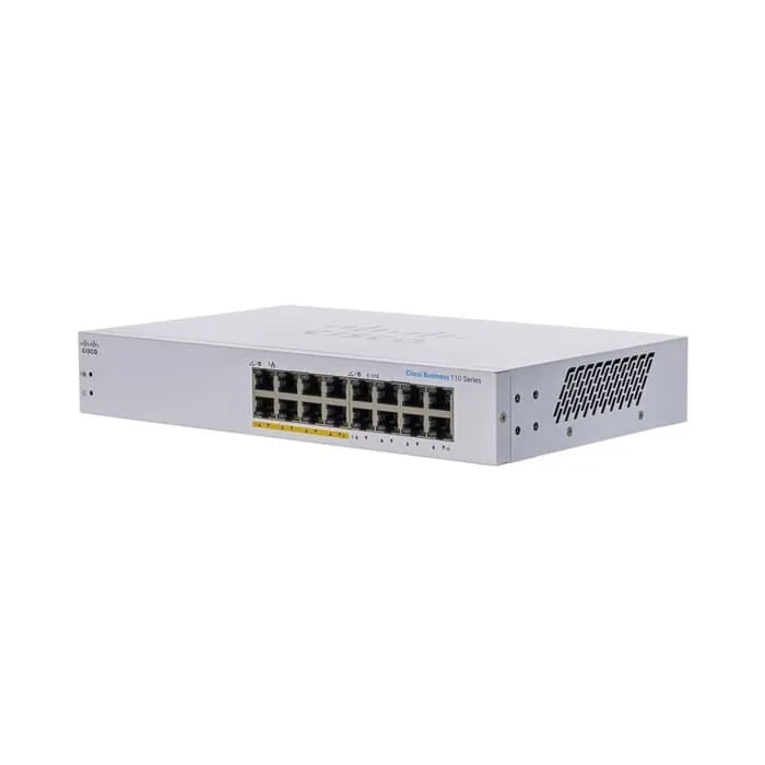 Cisco CBS110 Unmanaged Switch 16-port GE, Partial PoE CBS110-16PP-EU - Image 2