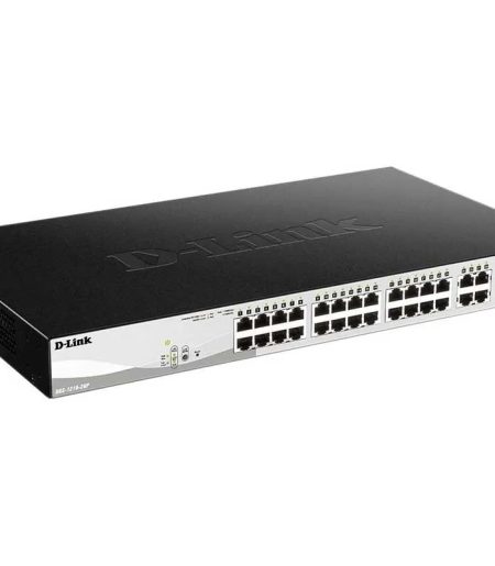 D-Link DGS-F1210-26PS-E 24-Port Layer 2 Gigabit Managed Long Range PoE+ Surveillance Switch - Image 3