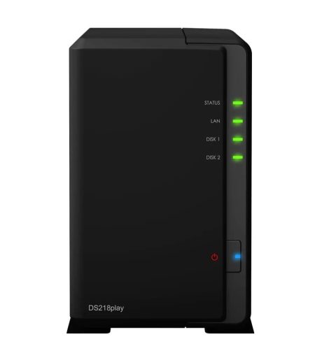 Synology DiskStation DS218play 2-Bay NAS Enclosure