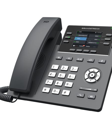 Grandstream IP Phone 3 SIP account ,6 lines - POE - Image 2