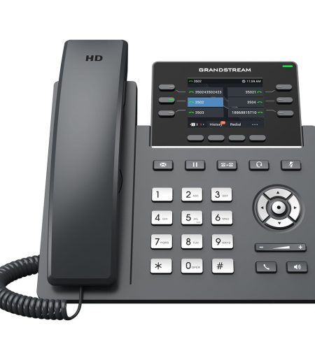 Grandstream IP Phone 3 SIP account ,6 lines - POE