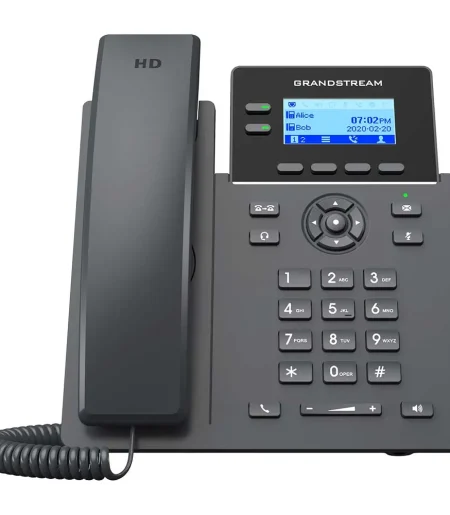 Grandstream GRP2602 Basic IP Phone 4 SIP account ,2 lines -Non POE