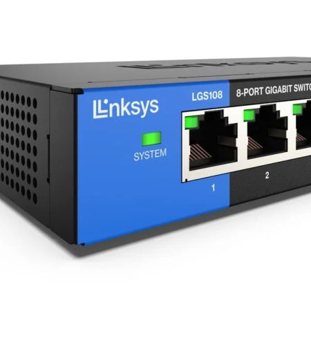 Linksys LGS108 8-Port Business Desktop Gigabit Switch - Image 4