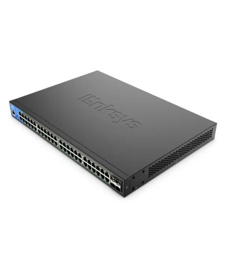 Linksys 48 port Gigabit (48 POE – 740 W)+4 X 10G SFP Managed Switch / LGS352MPC - Image 3