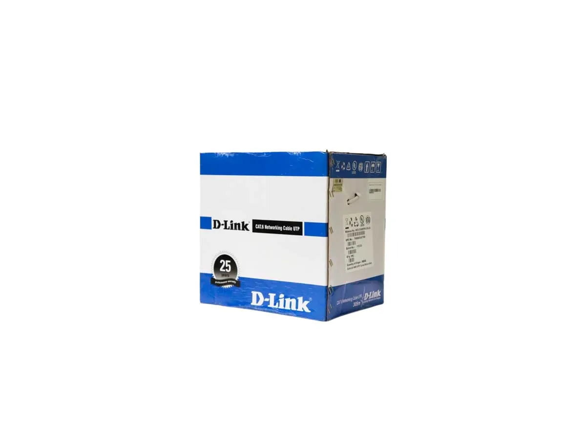 D-Link Cat 6 UTP 23AWG Cable, 305m, NCB-C6UGRYR-305 - Image 2