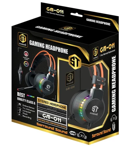 ST-Standard GM-011 Stereo Gaming Headset 7.1 Surround Sound - Image 5