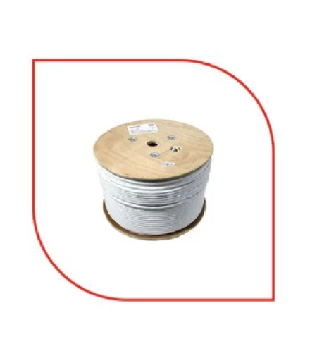 ProLink CAT6A S/FTP CABLE, 4 PAIR 23 AWG, LSZH, White, 305m