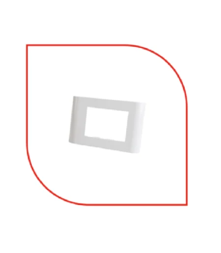 ProLink Faceplate kit US type GANG White 3 outlet